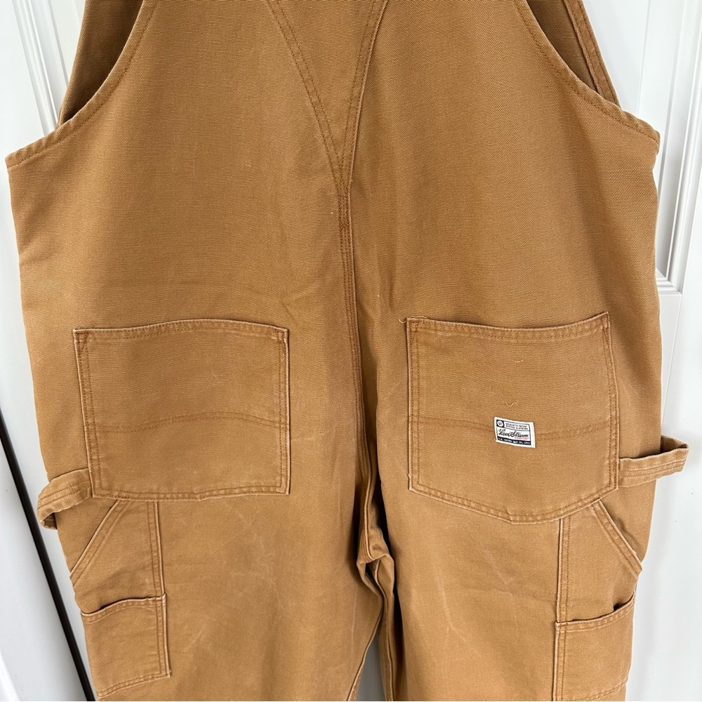 Levi’s Strauss Professional Grade Workwear 100%Cotton Coveralls Tan Men’sW44 L32 - Picture 5 of 9